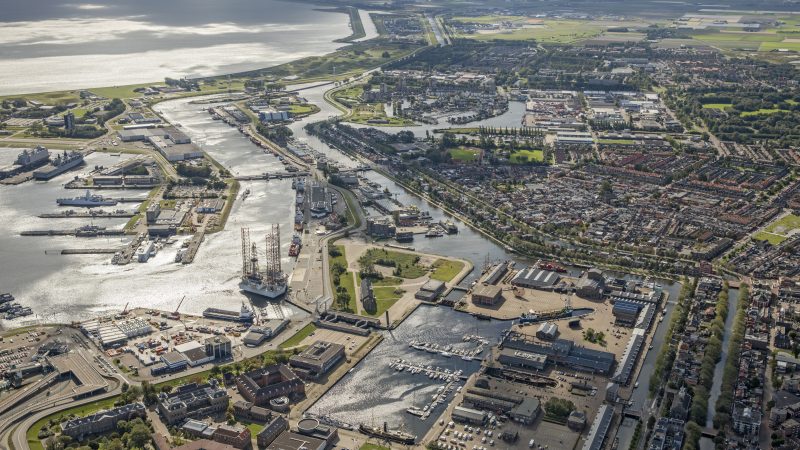 Quay wall construction Den Helder